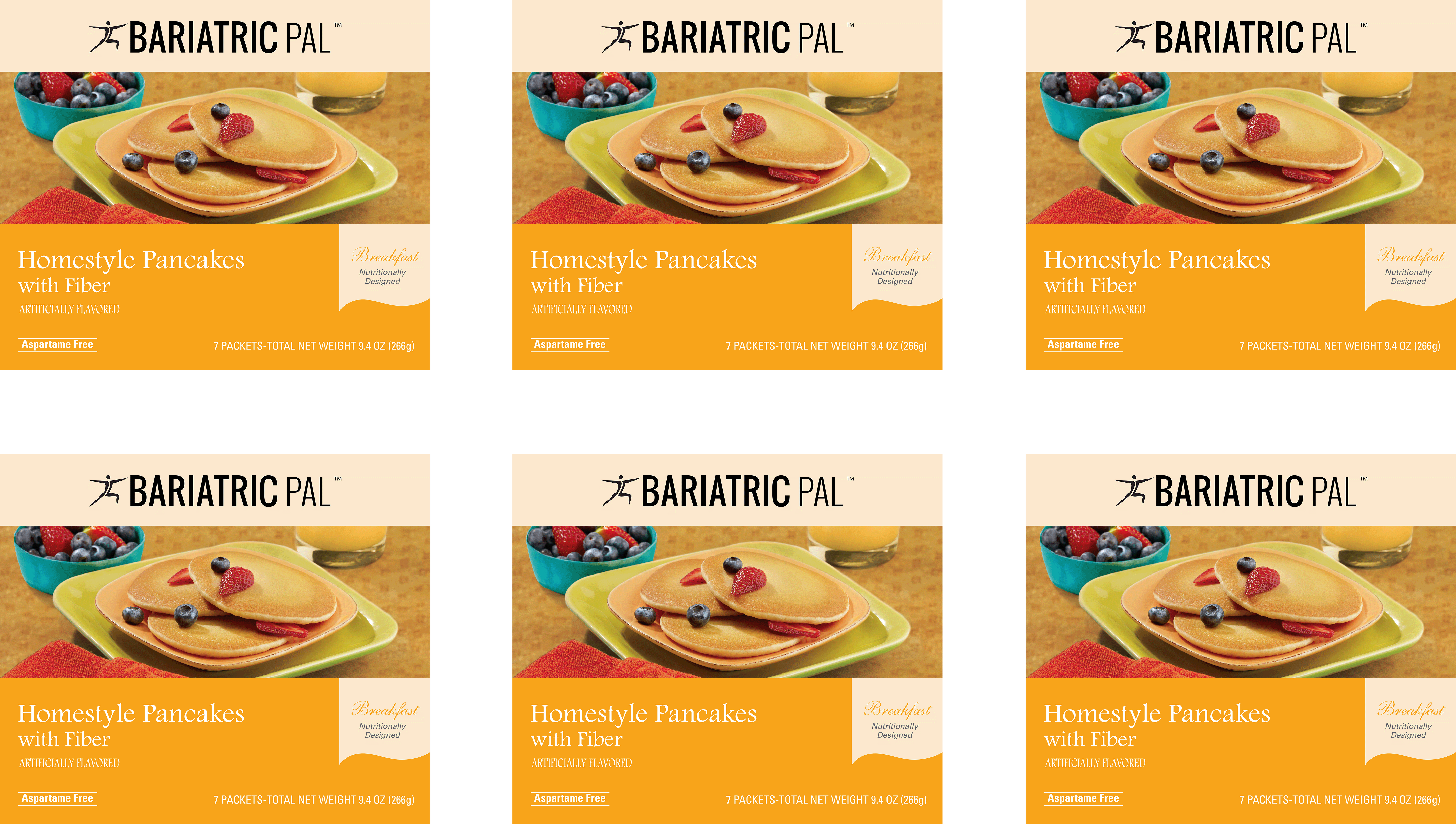 BariatricPal 15g Hot Breakfast - Homestyle Pancakes (Aspartame Free)