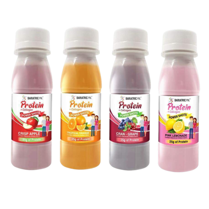 BariatricPal 25g Whey & Collagen Complete Protein Power Shots Custom Bundle