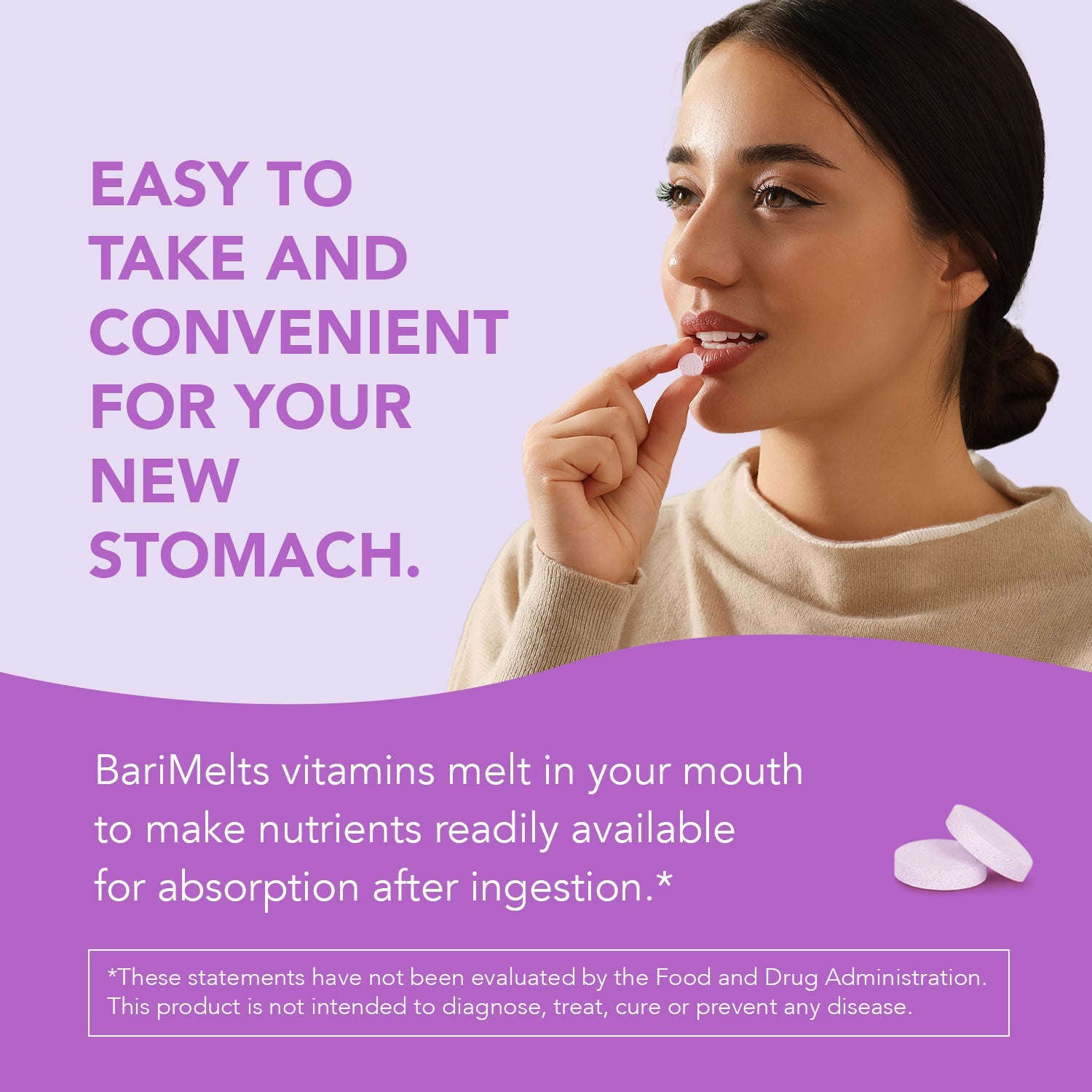 BariMelts Multivitamin with Iron - High-quality Multivitamin by BariMelts at BariatricPal Store