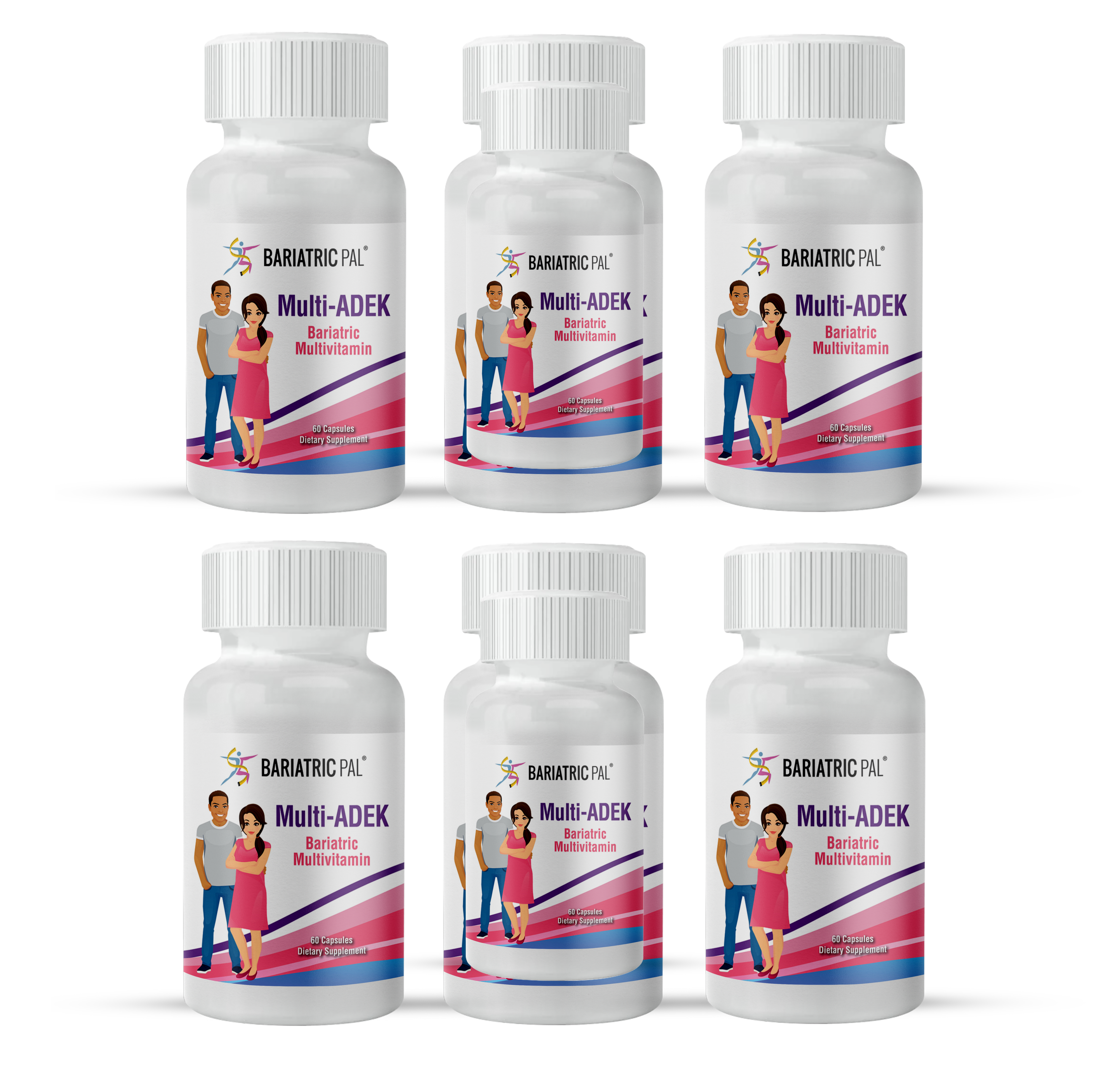 BariatricPal Multi-ADEK – High-Absorption Multivitamin Capsules for Malabsorptive Surgery