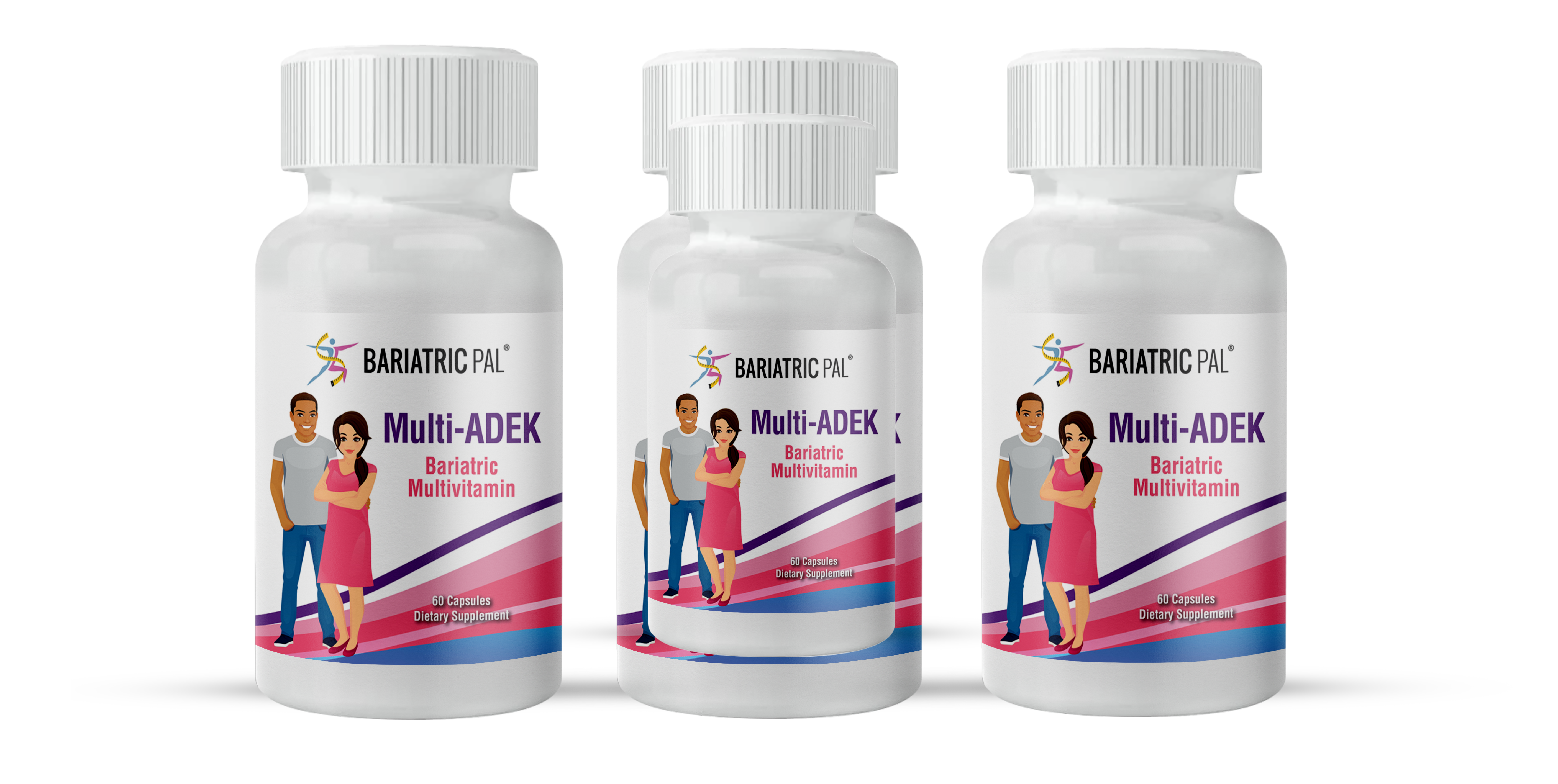BariatricPal Multi-ADEK – High-Absorption Multivitamin Capsules for Malabsorptive Surgery