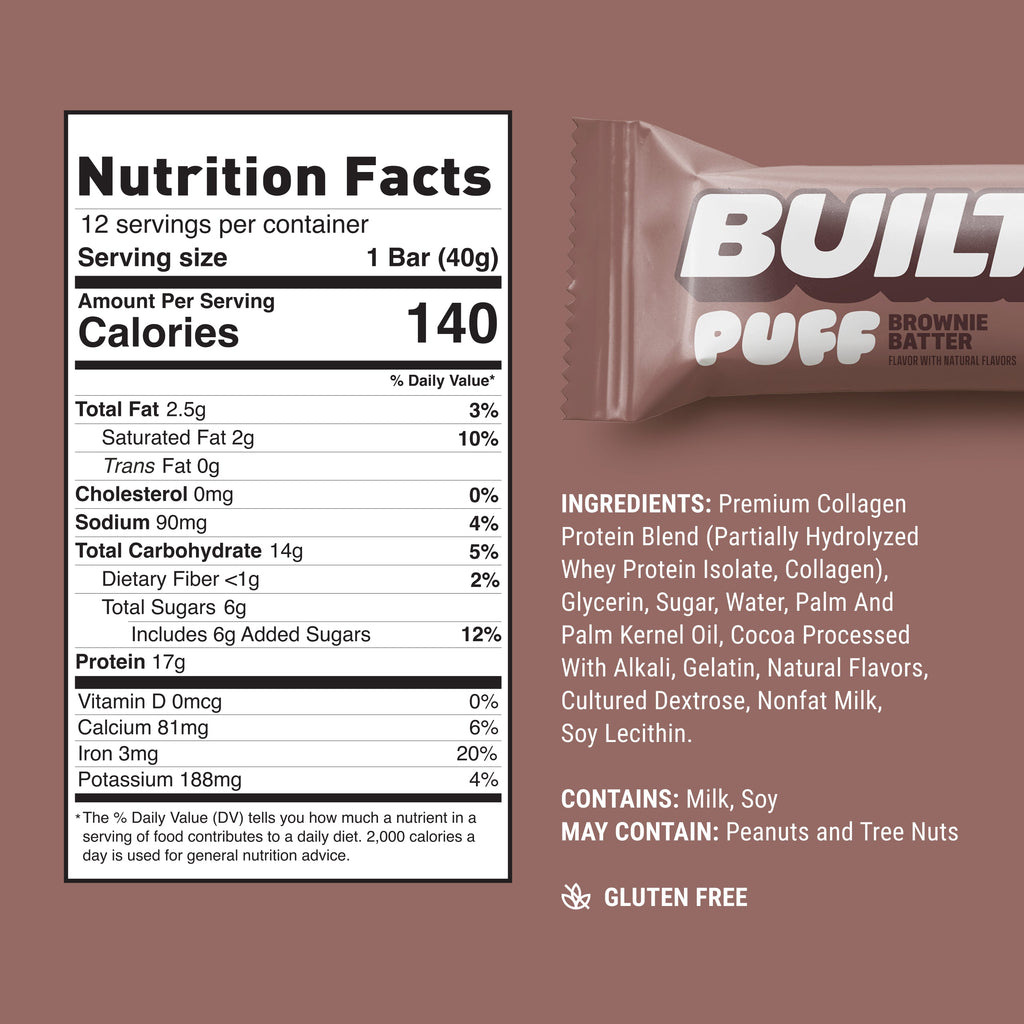 Built Bar Built Bar Protein Puffs