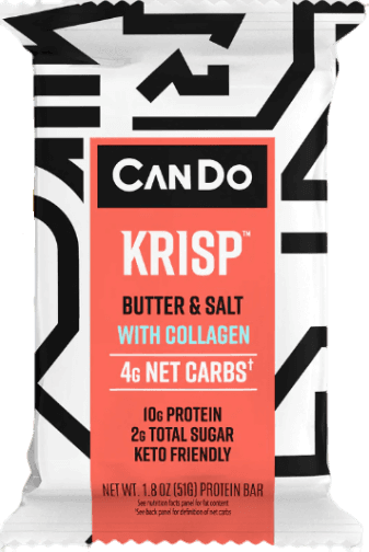 Keto Krisp Protein Bar by CanDo - Butter & Salt