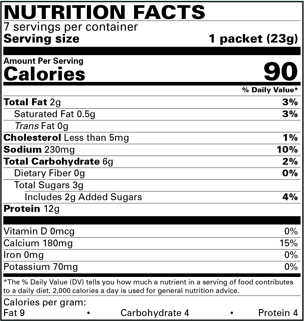 BariatricPal 12g Protein Pudding - Custard Créme with Toffee Bits