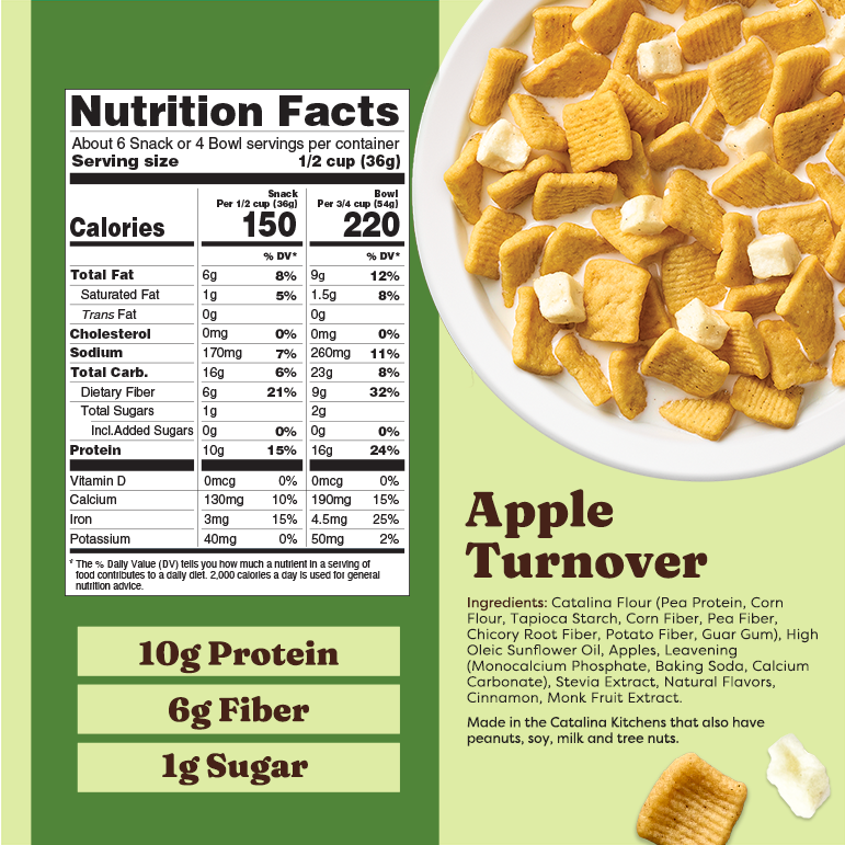 Catalina Crunch Keto Cereal - Apple Turnover, 8oz
