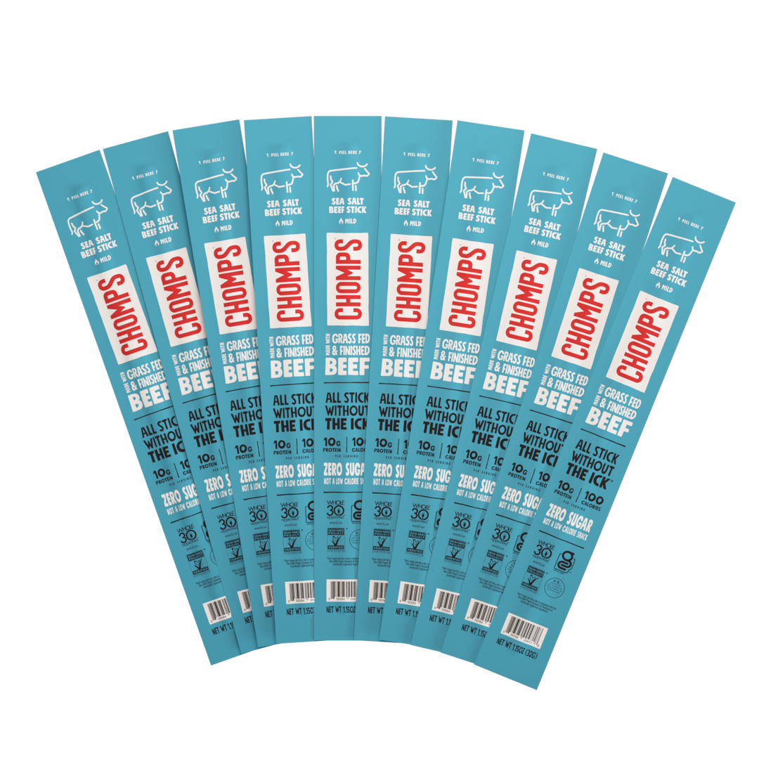 #Flavor_Sea Salt Beef #Size_10-Sticks