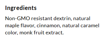 #Flavor_Cinnamon Maple, 10.5 oz