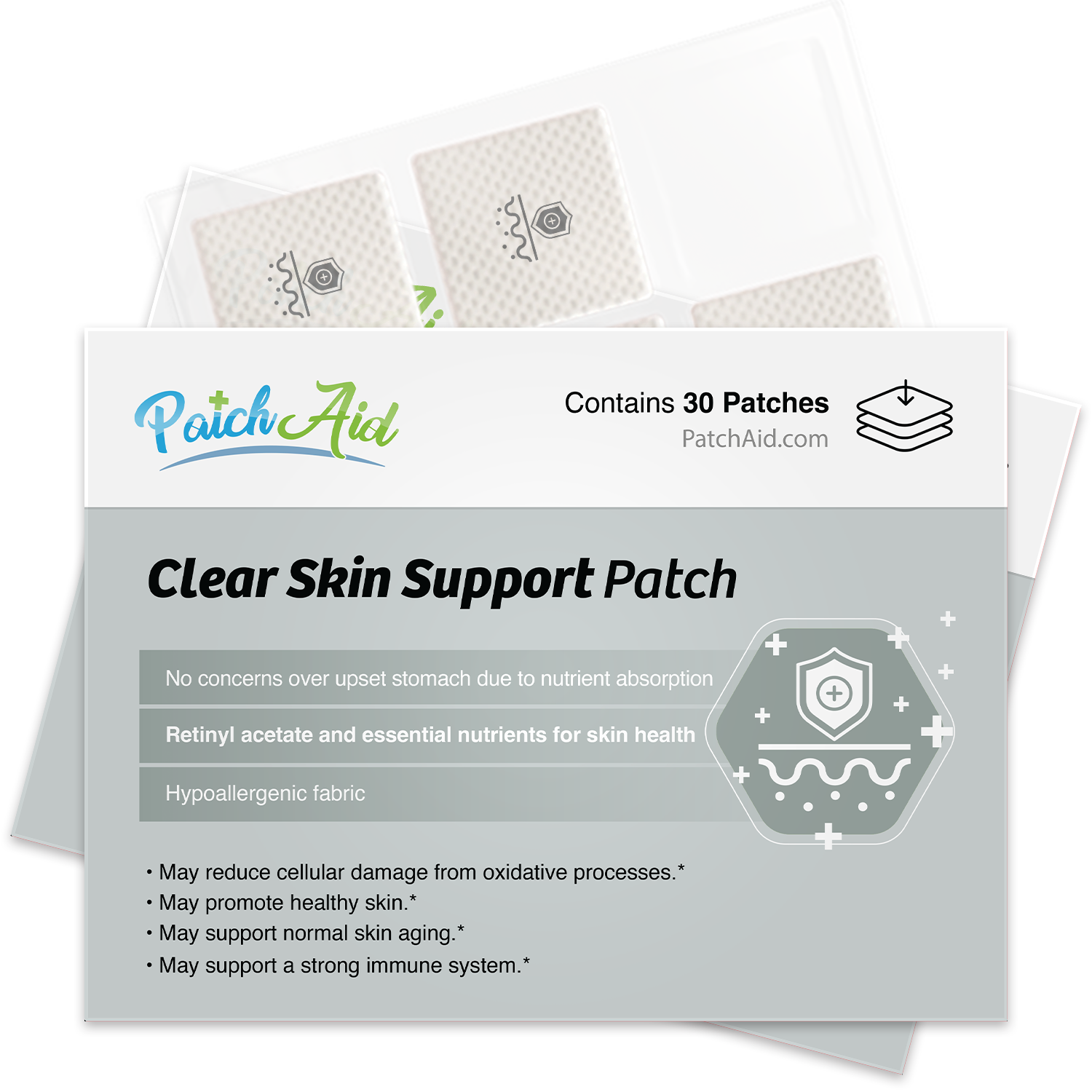 Clear Skin Support Patch by PatchAid