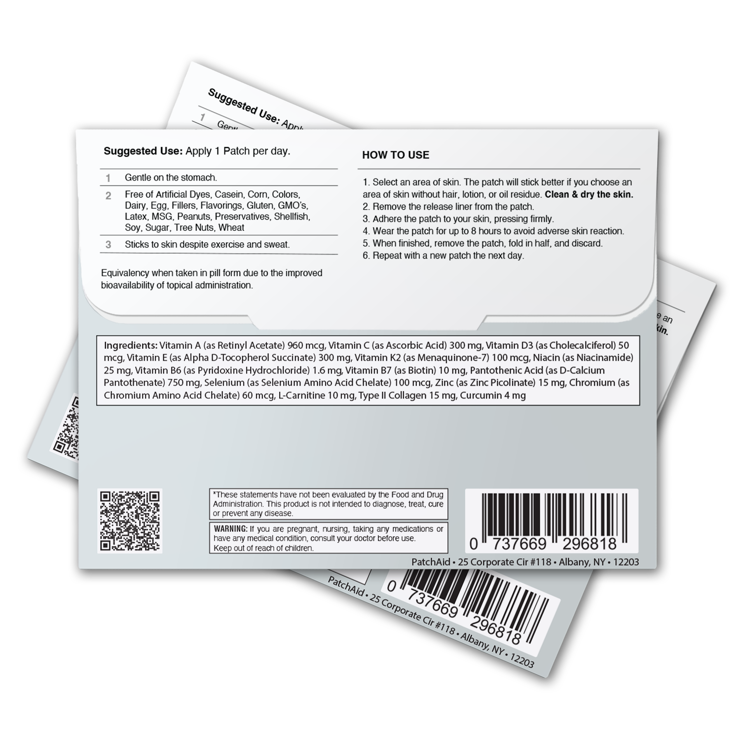 Clear Skin Support Patch by PatchAid