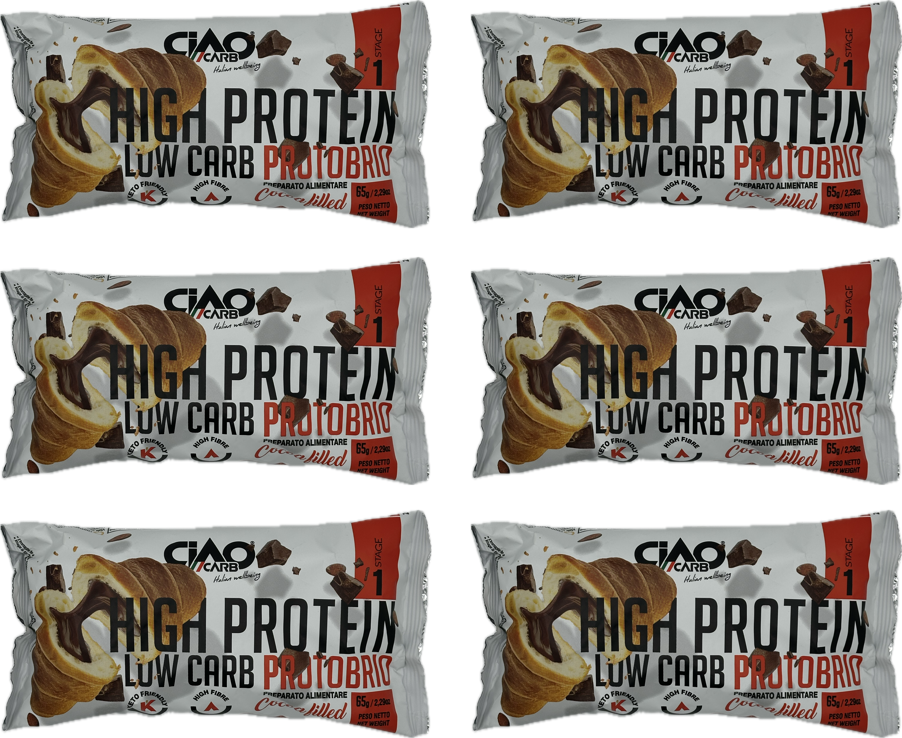 #Flavor_Cocoa Filled #Size_3 croissants