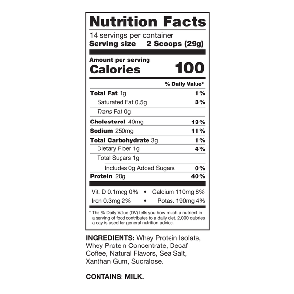 #Flavor_Decaf Cappuccino