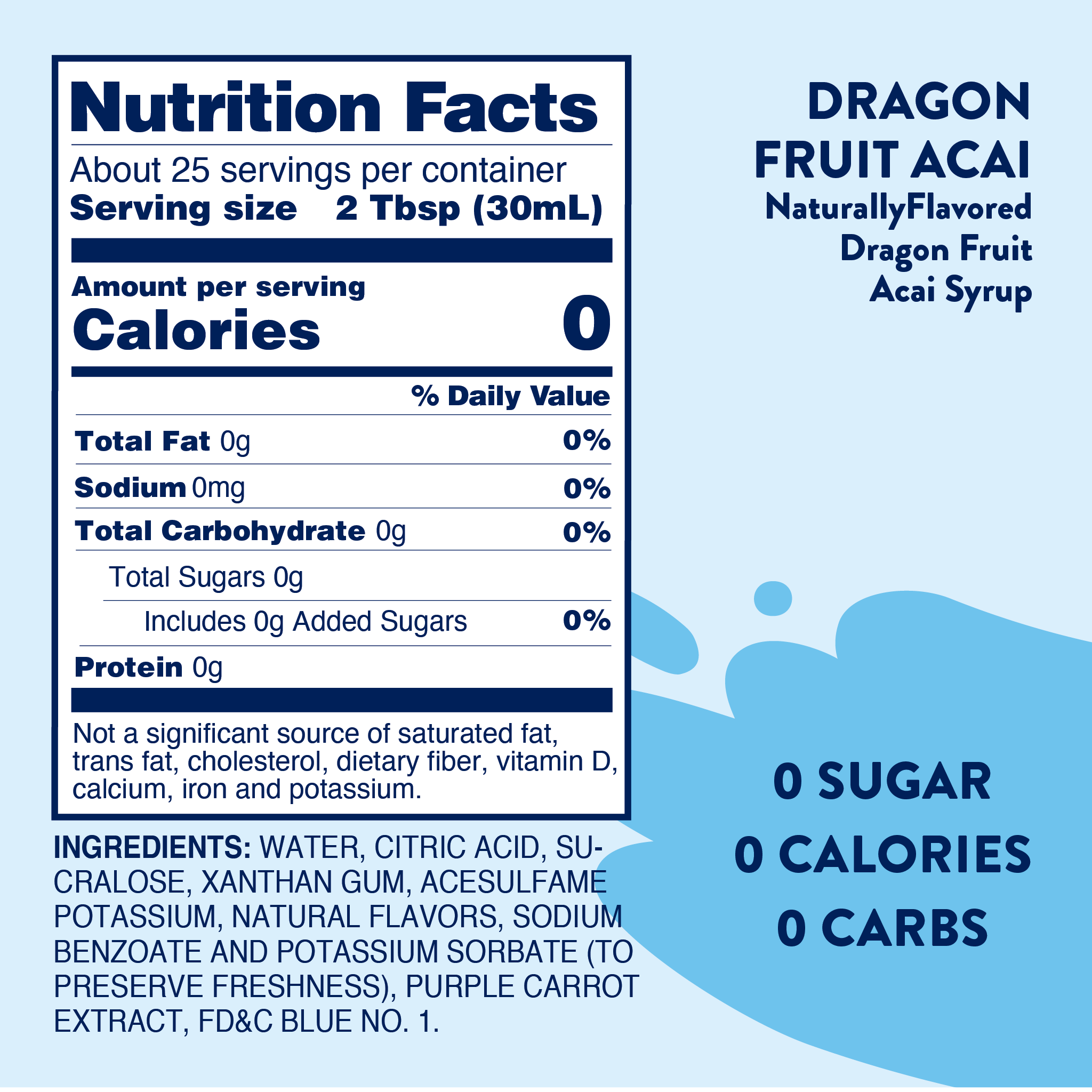 #Flavor_Dragon Fruit Acai #Size_750ml (25.4 oz)