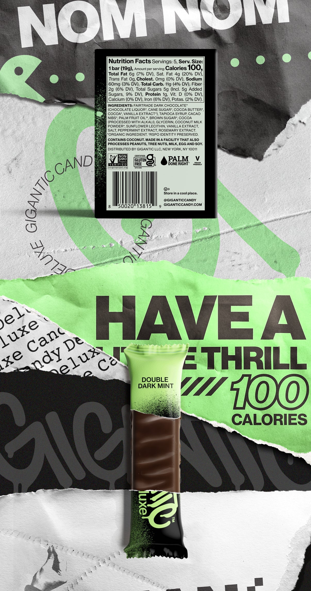 #Flavor_Double Dark Mint #Size_One Bar