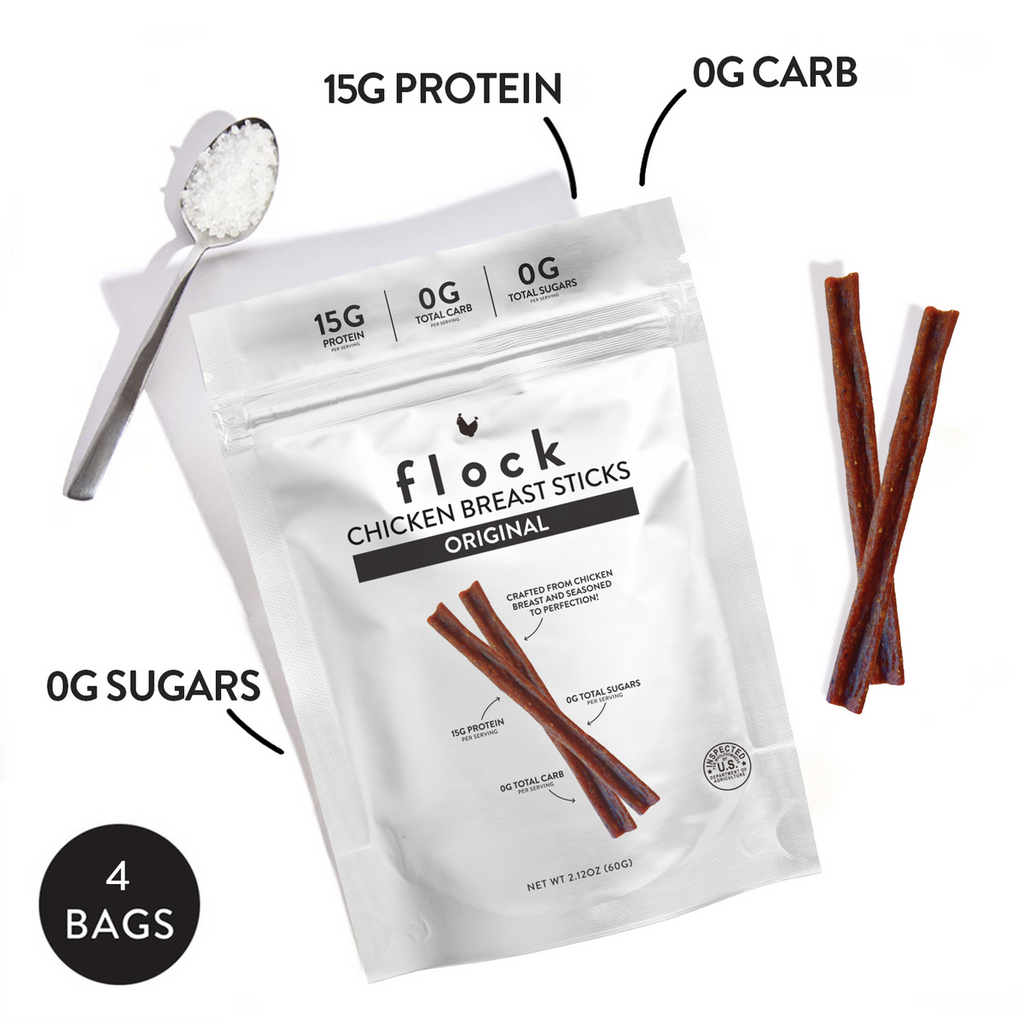 Flock Chicken Rice Flock Foods Chicken Breast Sticks, 2.12 oz