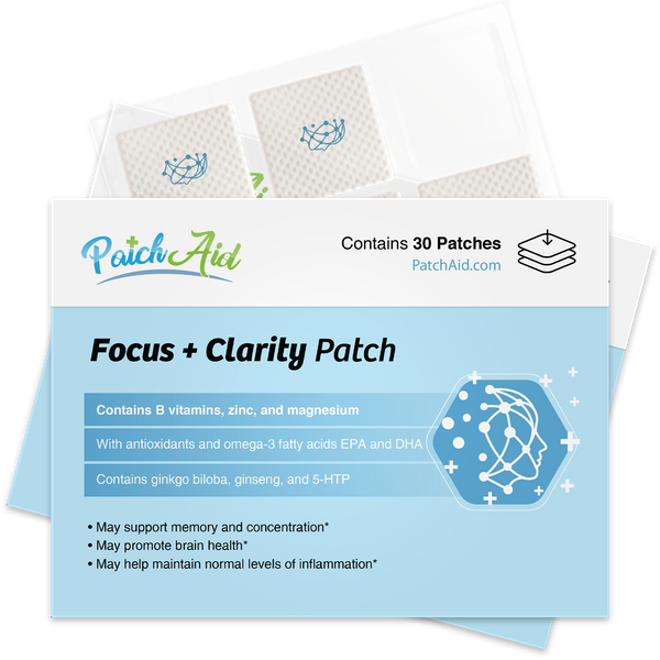 Focus and Clarity Vitamin Patch by PatchAid