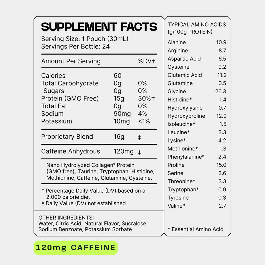 #Formula_Daily Recovery Power Energized Protein (Caffeinated)