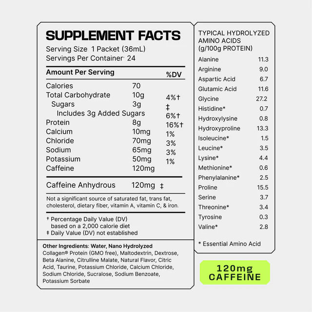 #Formula_Pre-Workout Ultra Energized Caffeinated)