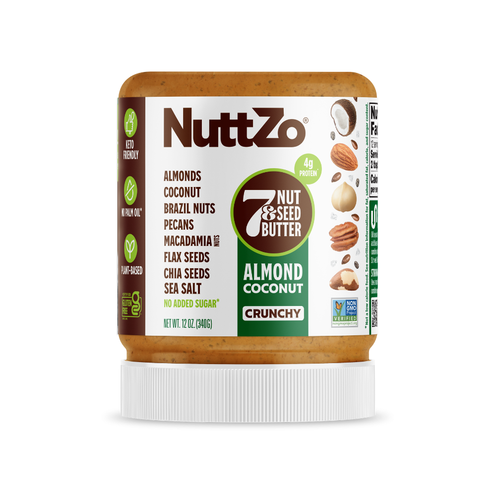 Nuttzo Almond Coconut Crunchy 12 oz.