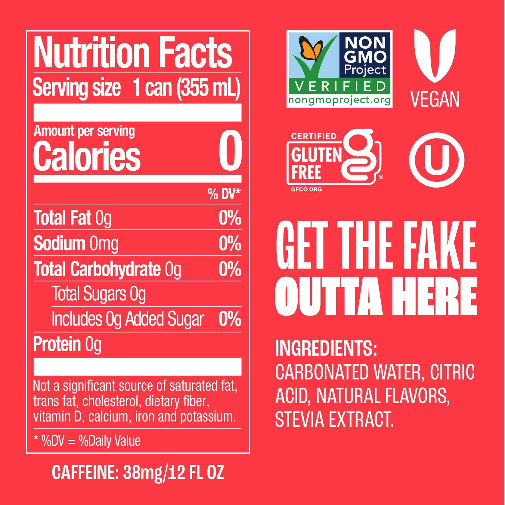 #Flavor_Fruit Punch, 12 fl oz.