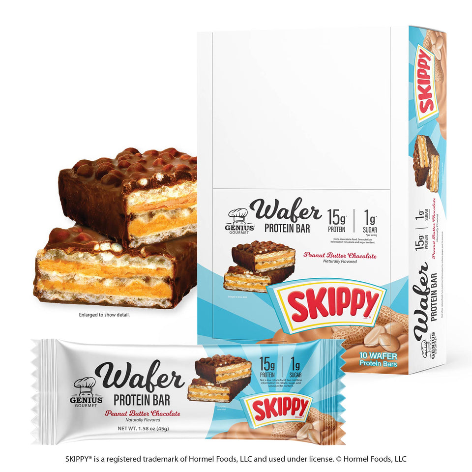 Genius Gourmet Wafer Protein Bar