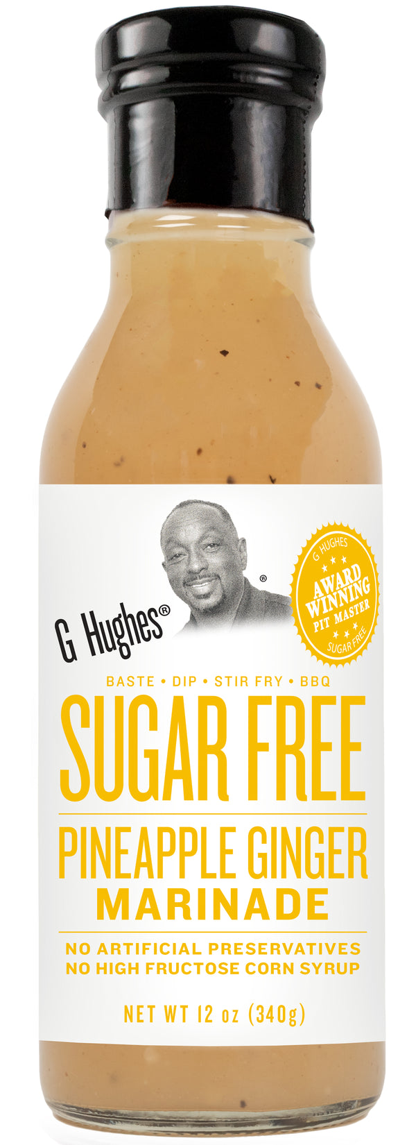 G Hughes' Sugar-Free Marinade - Pineapple Ginger