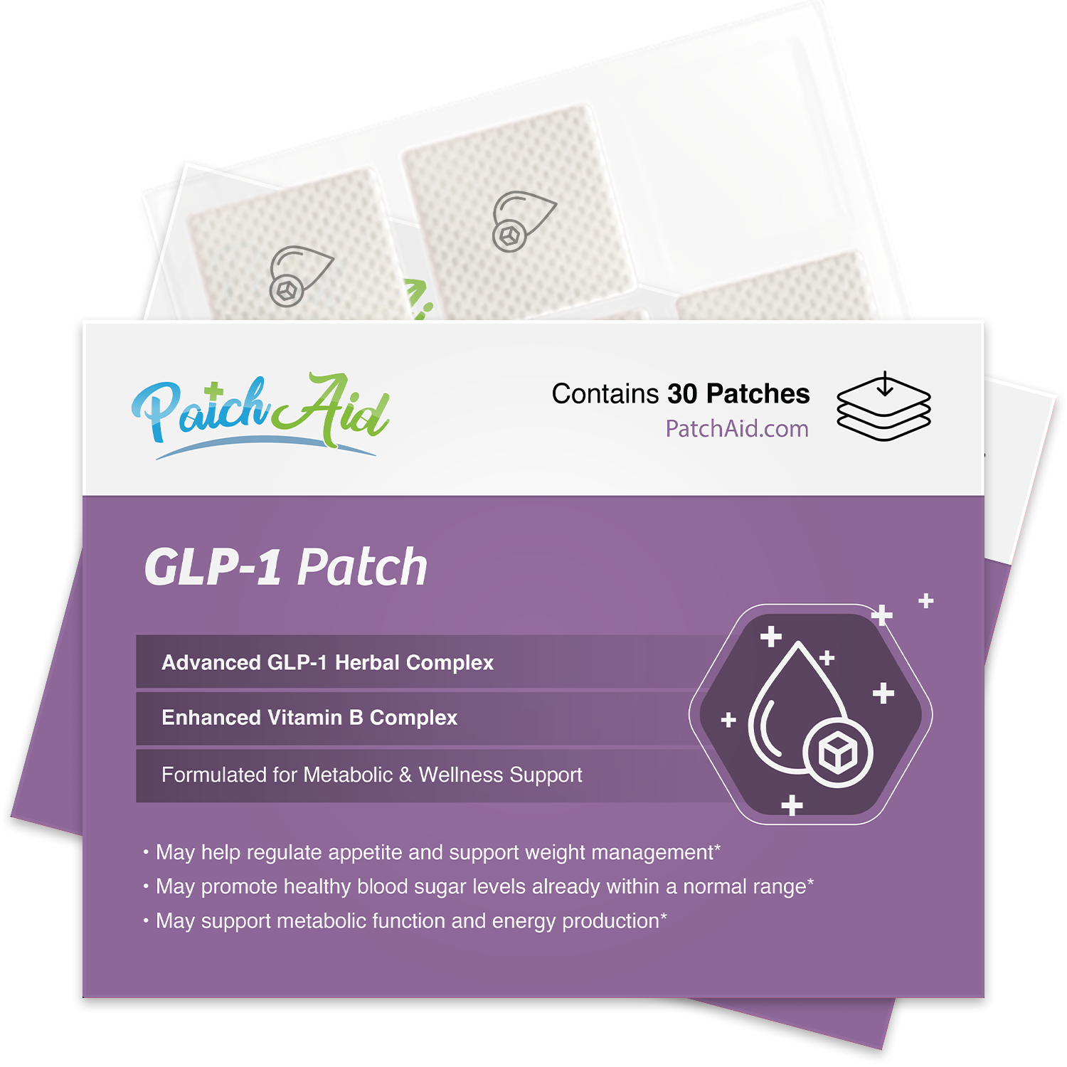 GLP-1 Support Patch Pack by PatchAid