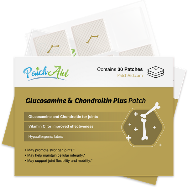 Glucosamine and Chondroitin Topical Plus Vitamin Patch by PatchAid by  PatchAid