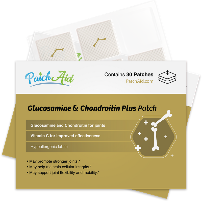 Glucosamine and Chondroitin Topical Plus Vitamin Patch by PatchAid