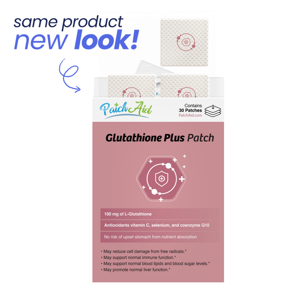glutathione plus pills Glutathione Plus Patch by PatchAid by PatchAid