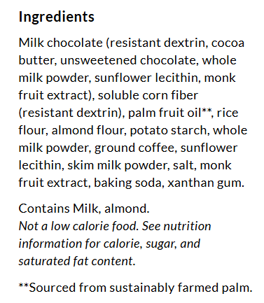 #Flavor_Milk Chocolate Wafers & Coffee Creme