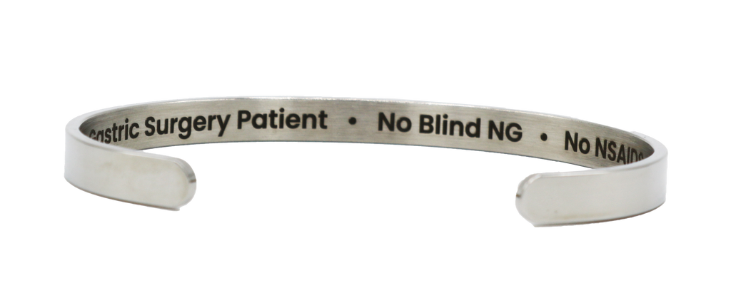 Gastric bypass medical online alert