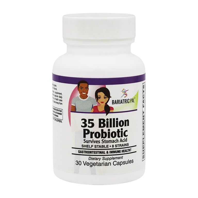 Prebiotic & Probiotic 35 Billion CFU Gastrointestinal & Immune Health Capsules by BariatricPal