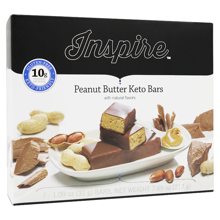 Inspire Keto Protein Bars by Bariatric Eating - Peanut Butter