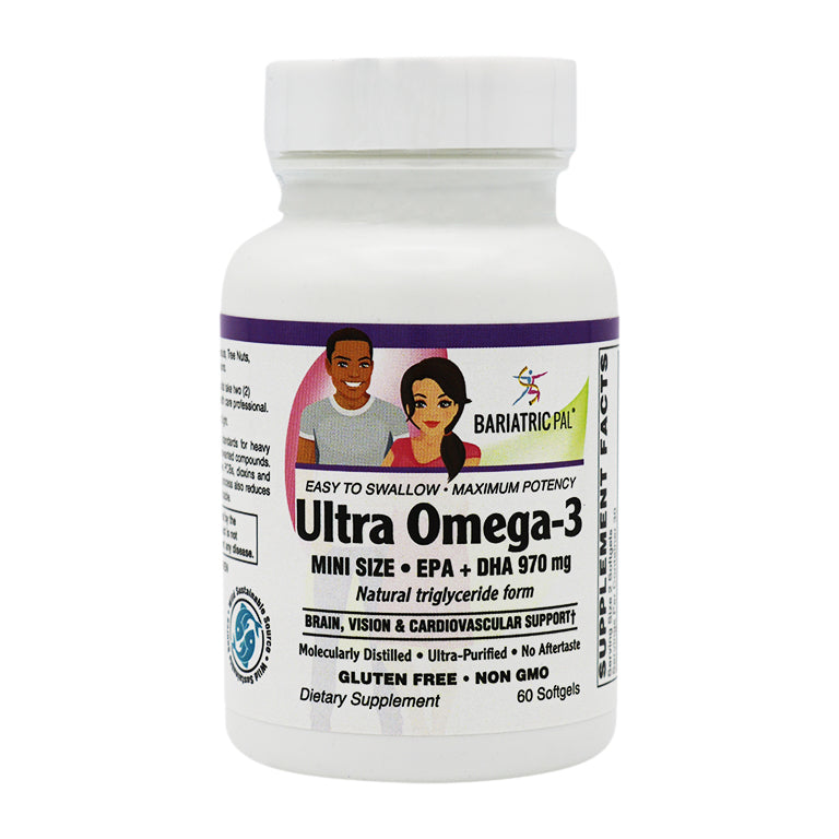 Ultra Omega-3 Mini Softgels by BariatricPal - 970 mg EPA + DHA