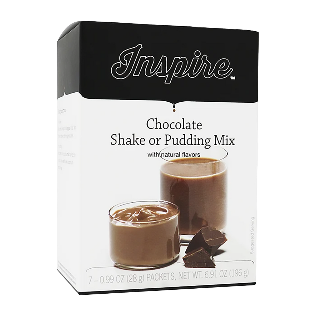 Inspire 15g Protein Shake or Pudding by Bariatric Eating - Chocolate, One Box