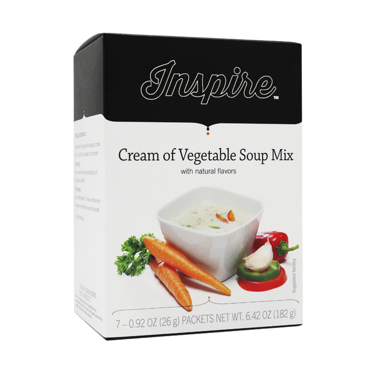 Inspire Protein Cream of Vegetable Soup, 1-Pack