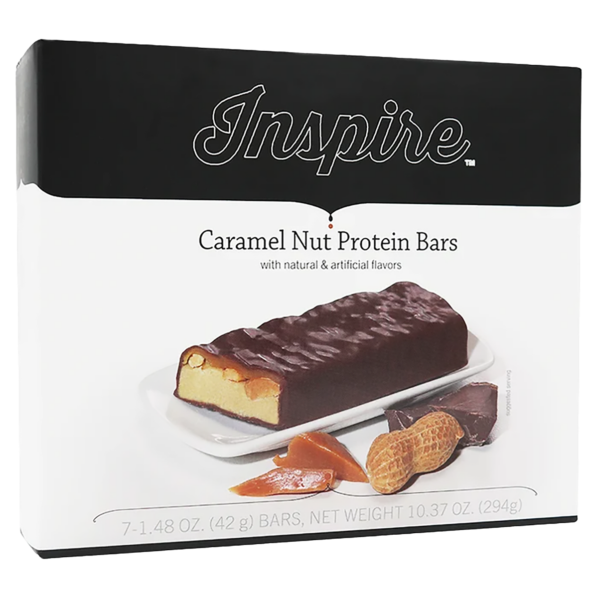 Inspire Protein & Fiber Bars by Bariatric Eating - Caramel Nut, 1-Pack
