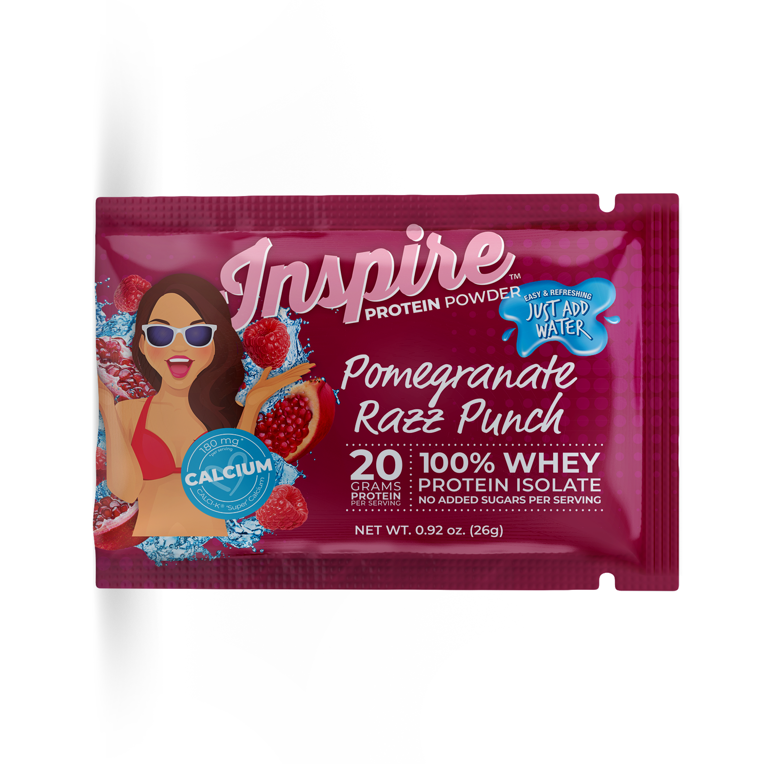 Inspire Single Serve Protein Powder by Bariatric Eating - 20 Flavor Variety Pack!