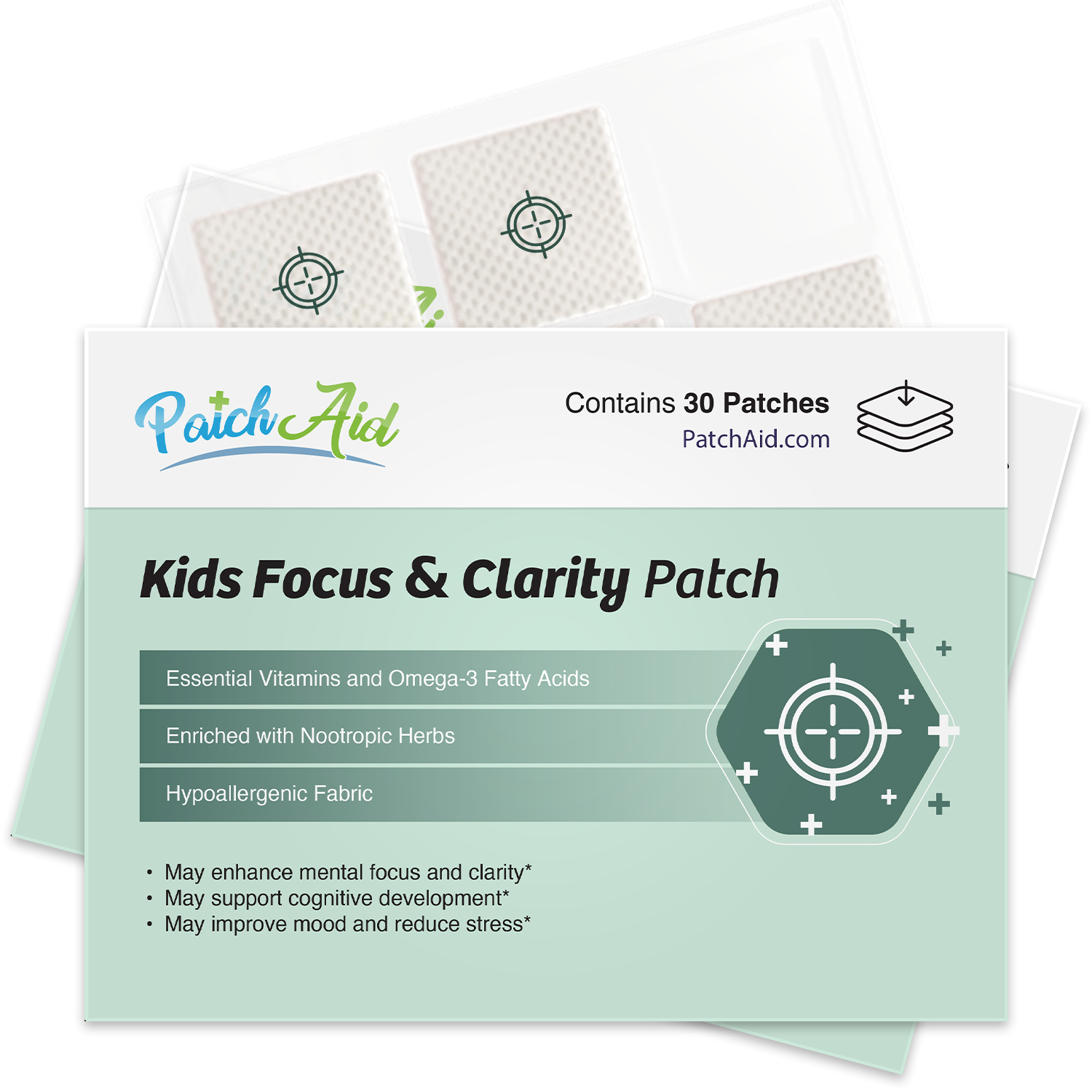 Kids Focus & Clarity Patch by PatchAid