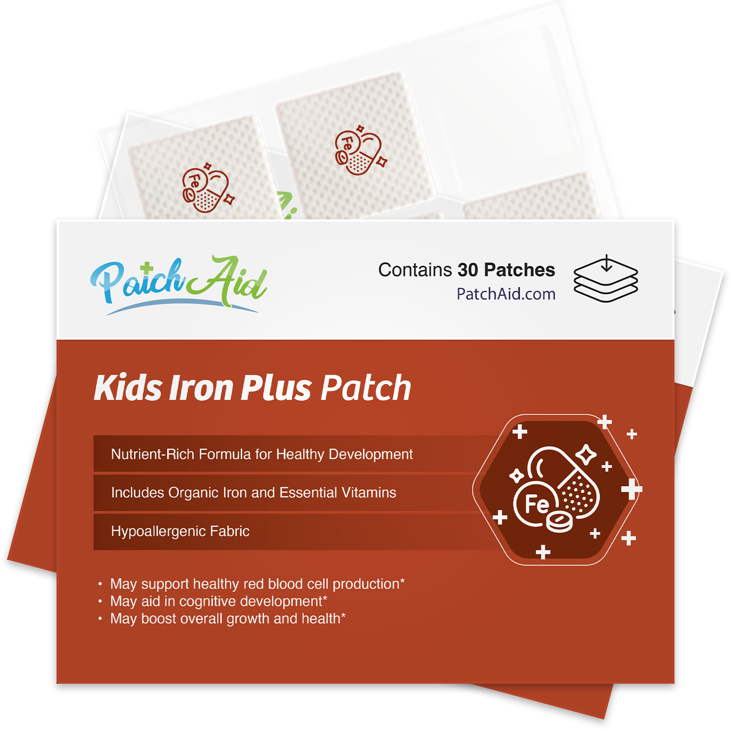 Kids Iron Plus Patch by PatchAid