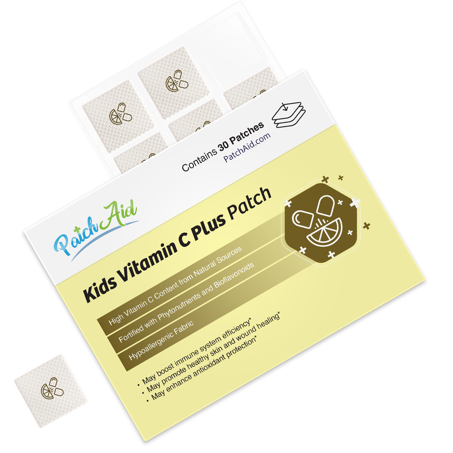 Kids Vitamin C Plus Patch by PatchAid