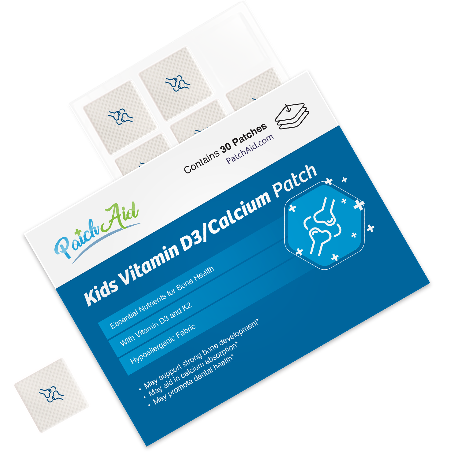 Kids Vitamin D3/Calcium Patch by PatchAid