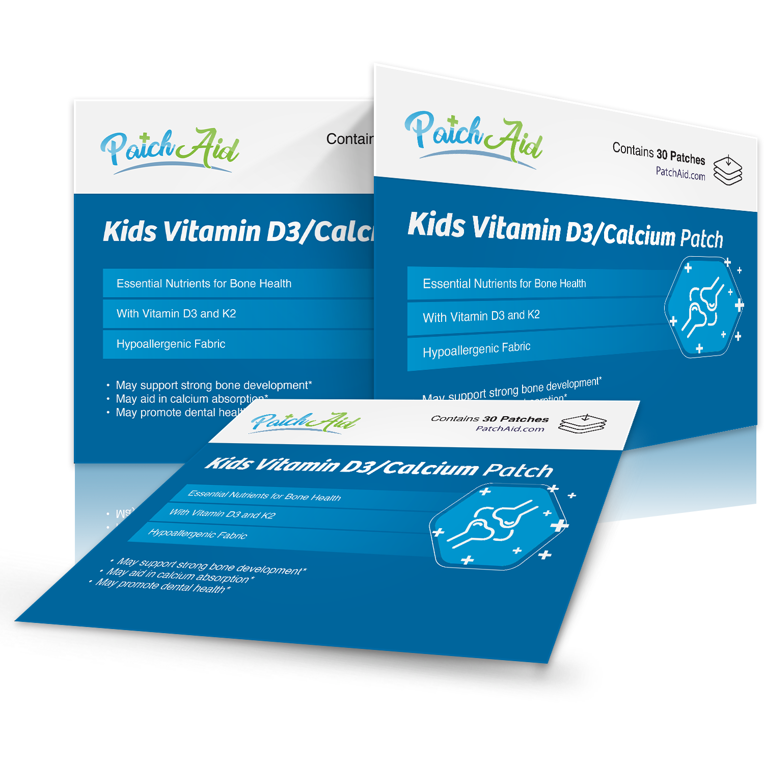 Kids Vitamin D3/Calcium Patch by PatchAid