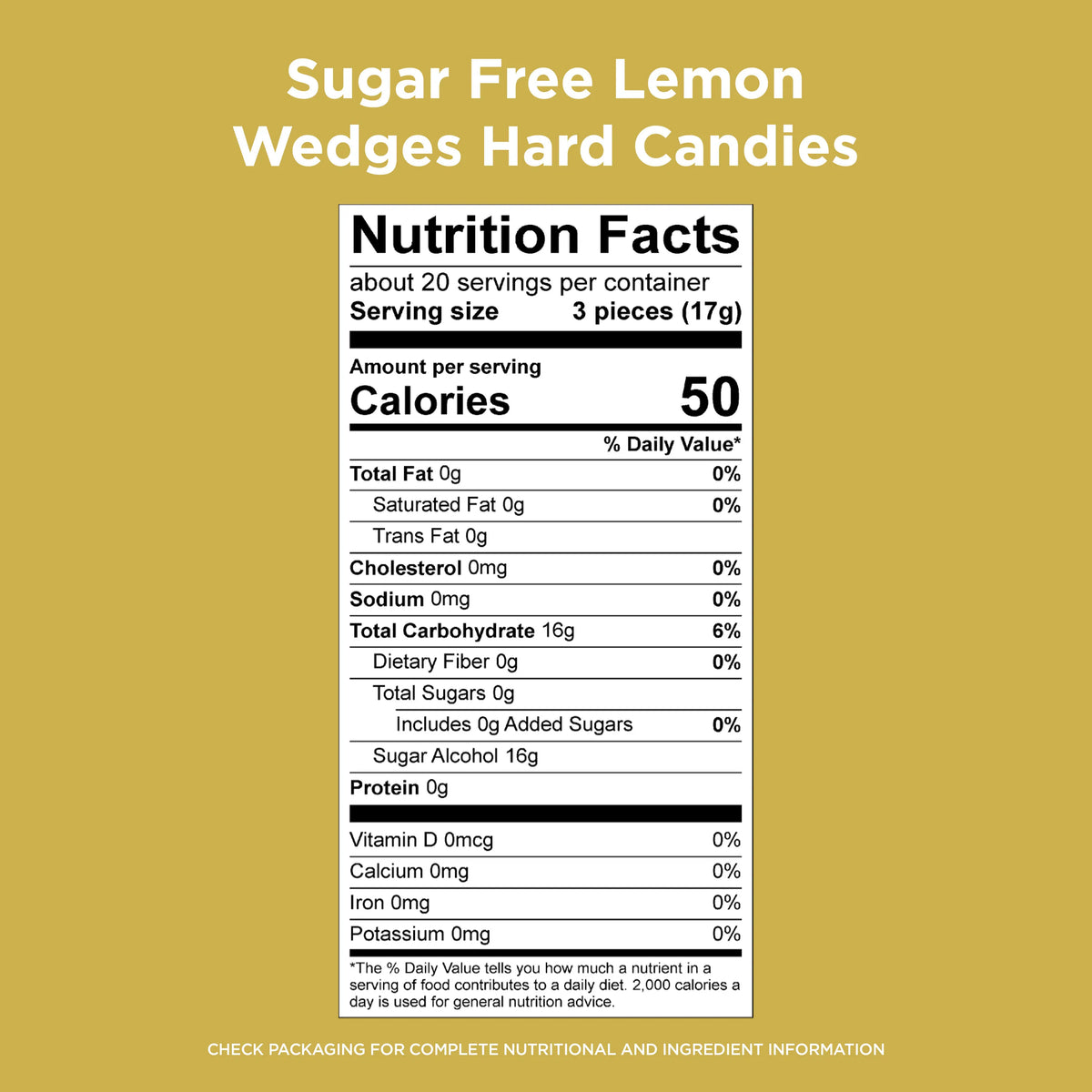 #Flavor_Lemon Wedges #Size_One Bag