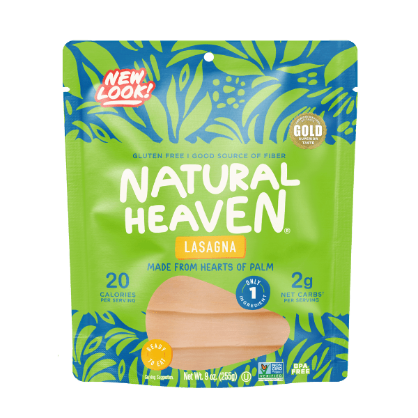 Veggie Pasta Hearts of Palm Noodles by Natural Heaven - Lasagna