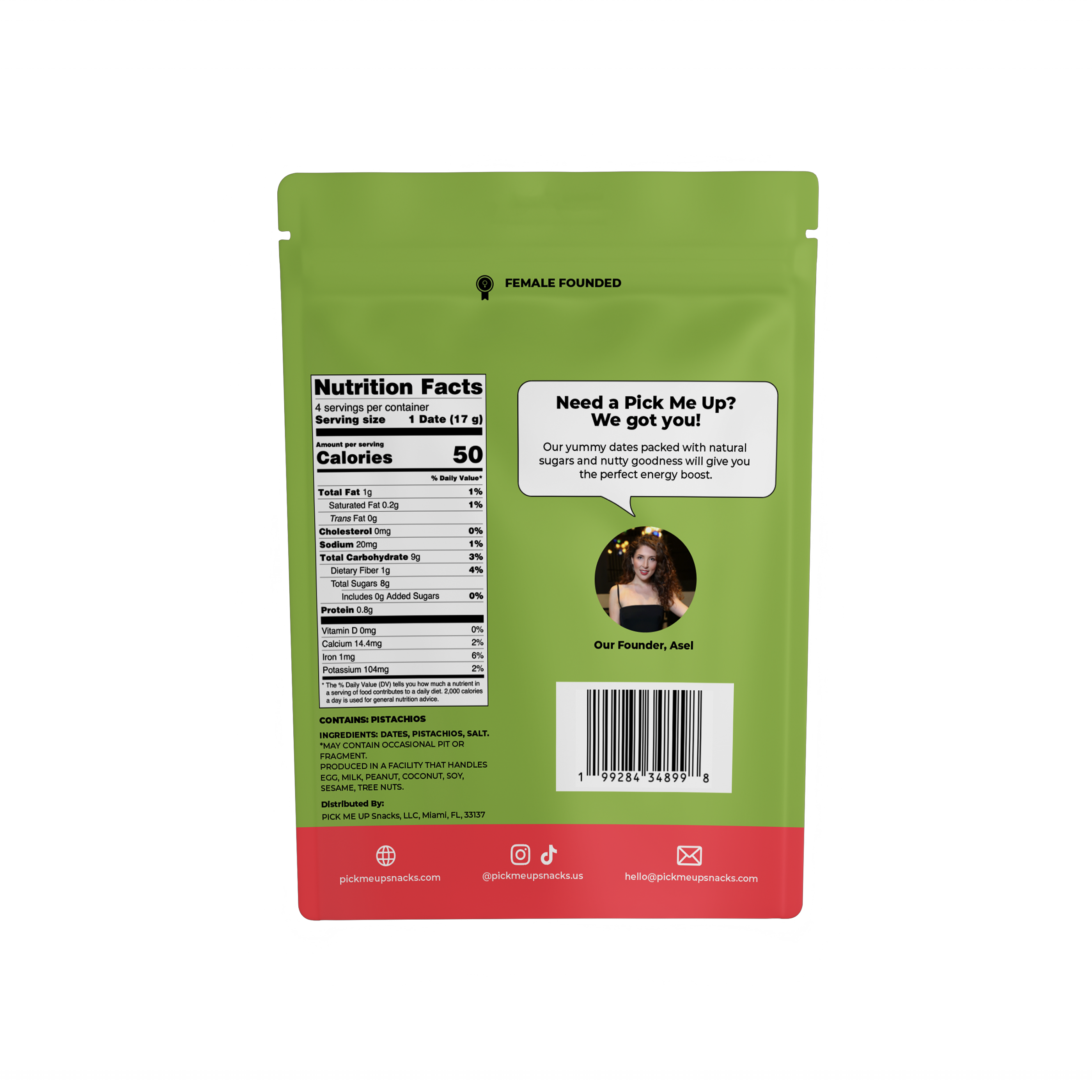 #Flavor_Pistachio Butter Filled Dates