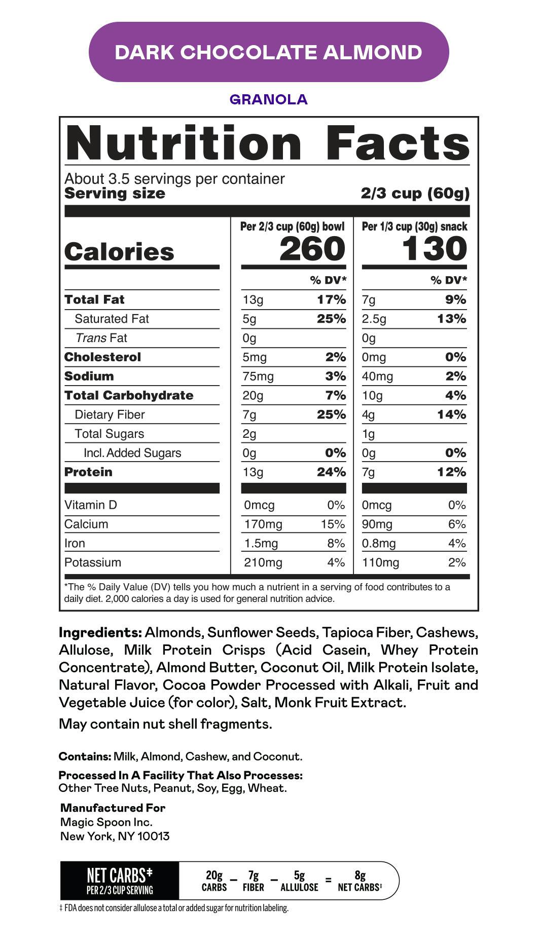 #Flavor_Dark Chocolate Almond