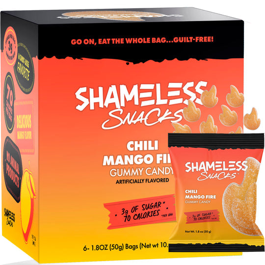Gummy Candy by Shameless Snacks - Chili Mango Fire