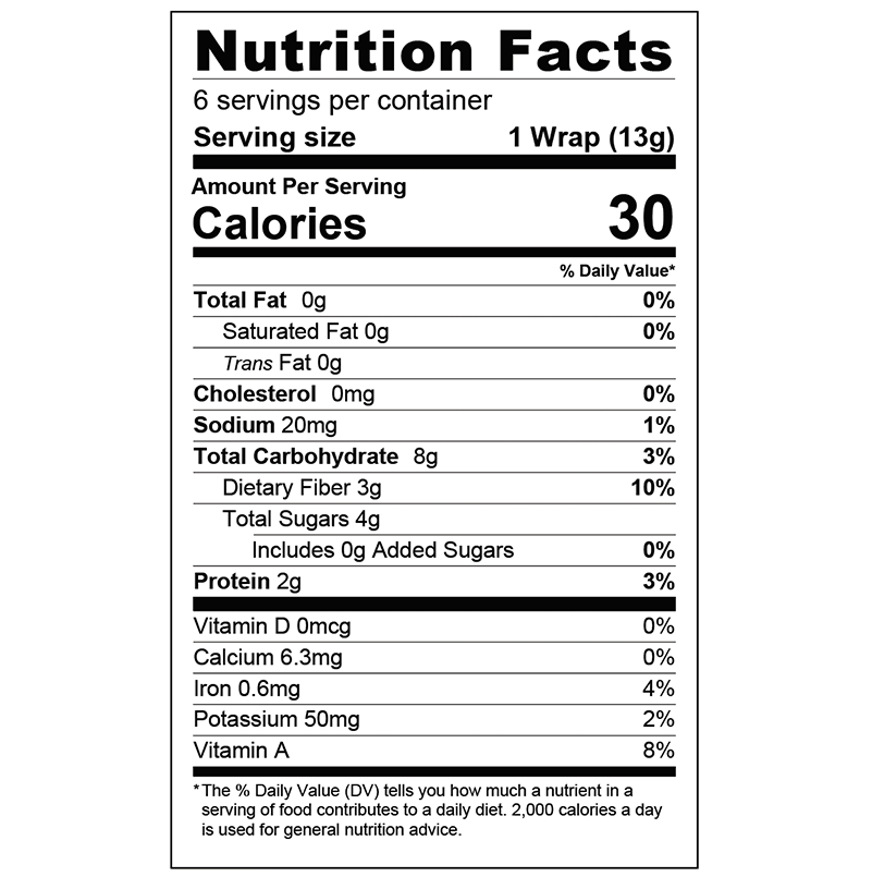 GemWraps Sandwich Wraps by NewGem Foods - Mango Chipotle