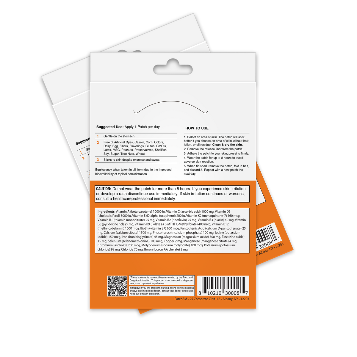 MultiVitamin Plus Topical Patch by PatchAid